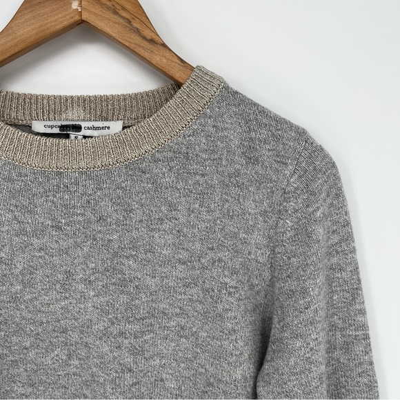 Cupcakes & Cashmere Greenville Colorblock Sweater Grey Pink - Size S - Picture 4 of 11